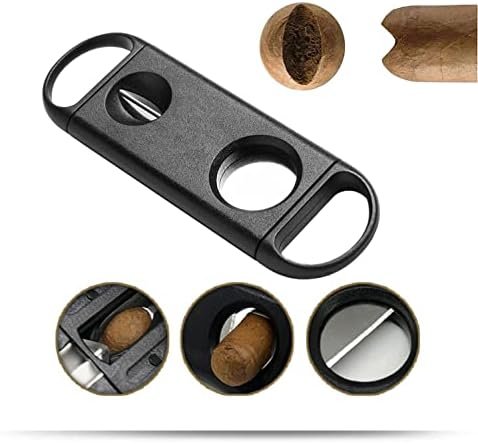 Cigar Cutter Guillotine V-Cut Cigar Cutter Cigar Punch with Key Chain 4 Pack (4) - Image 7
