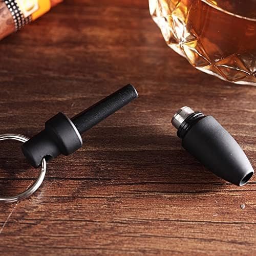 Cigar Cutter Guillotine V-Cut Cigar Cutter Cigar Punch with Key Chain 4 Pack (4) - Image 3