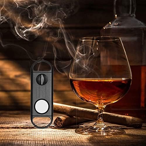 Cigar Cutter Guillotine V-Cut Cigar Cutter Cigar Punch with Key Chain 4 Pack (4) - Image 4
