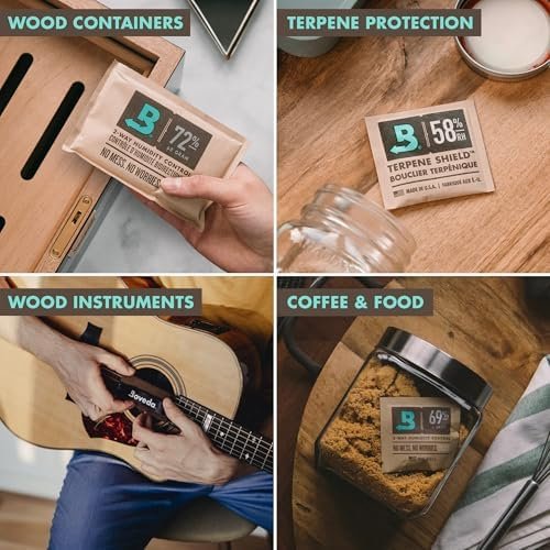 Boveda 72% RH 2-Way Humidity Control Packs – 10 Count Resealable Bag for Wooden & Leather Humidors - Image 8
