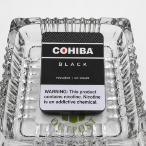 Cohiba Pequenos Black premium small cigar with Connecticut Broadleaf wrapper